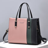 Patchwork Handbags For Women Adjustable Strap