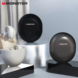 Monster Ear Clip Wireless Headphones with Mics,Touch Control