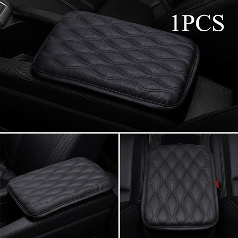 Leather Car Armrest Pad Cover