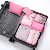 6 Pcs Travel Clothes Storage Waterproof Bags