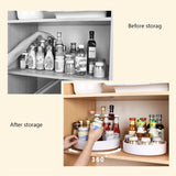 360 Degree Rotating Cabinet Organizer Turntable Storage