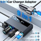 Joyroom 154W Car Charger Adapter 9 in 1 PD