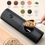 Electric Salt And Pepper Grinder With Adjustable