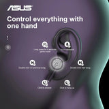 Asus Bluetooth Earbuds With Mic Noise Cancelling Over Ear