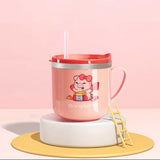 250ml  Kids Drinking Feeding Straw Baby Cup