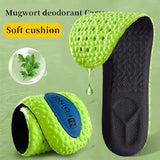 Sports Shock Absorption Insole Green PU Foam