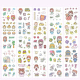 20 Sheets Waterproof Stickers for Kids