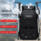 Travel backpack 40L waterproof lightweight outdoor