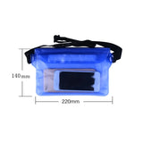 3 Layers High Waterproof Sealing Swimming Bag Large Size Transparent