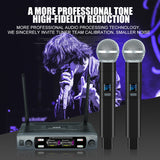 Wireless Microphone Handheld Dual Channels