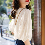 Korean Fashion Women's Lantern Sleeve