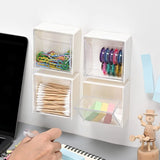 1/2pcs Wall Mounted Storage Boxes