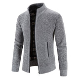 Plush and Thickened Stand Collar Jacket