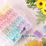 64/84 Grids Diamond Painting Storage Box