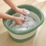 Foldable Foot Bath Bucket Massage Foot Wash