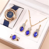 5PCS Set Luxury Watch Women