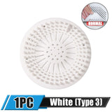 1/2pcs Hair Sink Filter Silicone Anti-blocking Bathtub Stopper