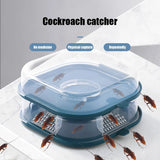 Cockroach Trap Box Cockroach Insect Cockroach Catcher Cockroach Killer Reusable Household Traps Pesticides for Kitchen Garden