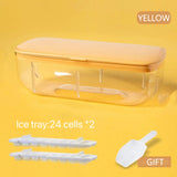 Press Type Silicone Square Ice Mold 2 Layer