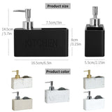 Modern kitchen accessories Soap Dispenser Set