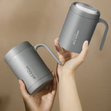 Large Thermal  Grey Portable Office Cup