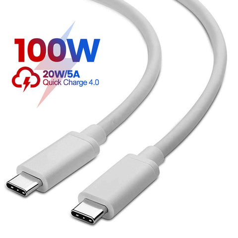 PD 100W USB C to USB Type-C Cable Fast Charge