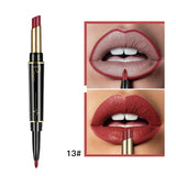 Pudaier Makeup 2 in 1 Matte Lipstick & Lip Liner Nude