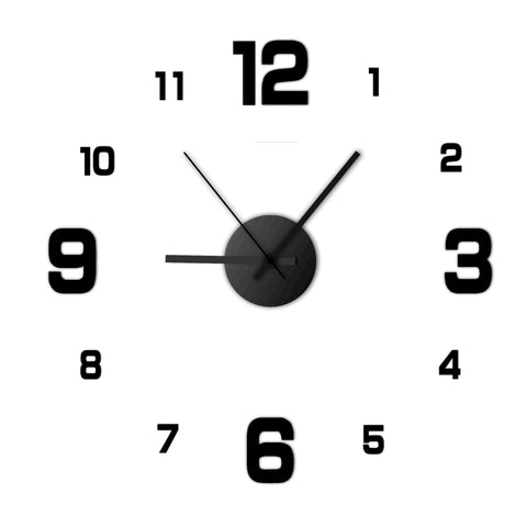 Creative Frameless  Wall Clock