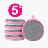 10/5/3PCS Double Side Dishwashing Sponge