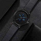 2pcs Set Fashion Mens Watches