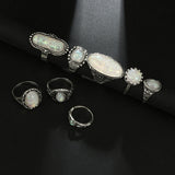 Tocona set of vintage rings