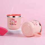 250ml  Kids Drinking Feeding Straw Baby Cup