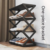 Household Simple Multi-layer Space-saving X-shaped Shoe Rack