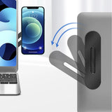 Laptop Screen Expand Magnetic Phone Holder Stand Folding Side Dual-Screen Mount For iPhone