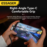 Essager 2 in 1  Cable 65W PD Fast Charging Wire Type C To Lightning Cable For iPhone