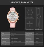 MEGIR Mujer Fashion Women Watches