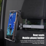 Car Headrest Tablet Mount Holder Clips 360 Degree