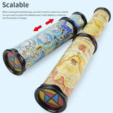 2 Pcs Magic Kaleidoscope Stretchable Long Old World