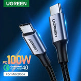 UGREEN 5A Cable USB Type C to USB C Cable 100W Quick Charge 4.0