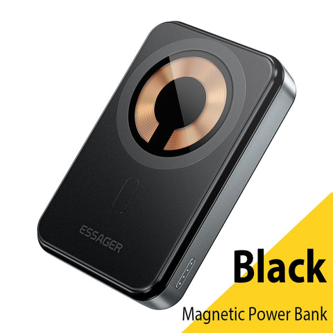 Essager 20W Magnetic Wireless Charging 10000mAh Mini Power Bank With Phone Holder