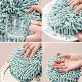 Chenille Hand Towels  Wipe Hand Towel Ball Kitchen and Bathroom