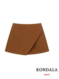 KONDALA Women Mini Skirts