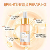 LAIKOU Vitamin C Face Serum Whitening Essence Rejuvenation Anti-Wrinkle