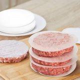 100pcs/Lot Hamburger Press Patties Papers Patty Oil Paper Patty Separator Sheets