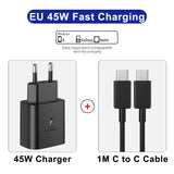 PD 45W Super  USB Type C Cable Fast Charging  Adapter