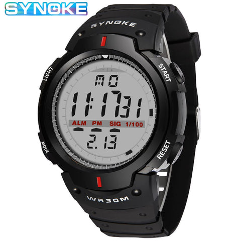 SYNOKE Men Electronic Watch Sports