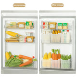 5/3/1Pcs Fridge Storage Box Food Fresh Refrigerator Door Organizer Bins Shelf Basket Fruit Spice Food Container Box Kitchen Case