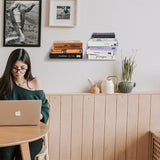 Invisible Floating Bookshelf Floating Book Organizer