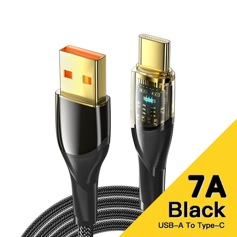 Essager 7A USB Type C Cable PD 100W Fast Charging Wire