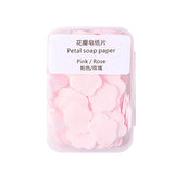 Disposable Mini Flower Shape Paper Soap Slice Hand-washing